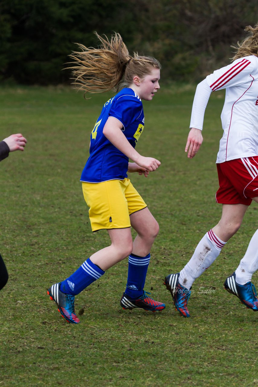 Bild 222 - B-Juniorinnen Tus Tensfeld - TSV Gnutz o.W. : Ergebnis: 1:3